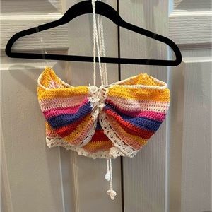 Rainbow Crop Top